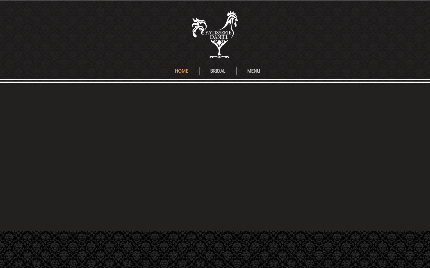 The current homepage